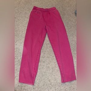 GAP TEENS hit pink sweatpants. Never worn!